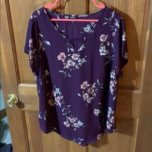 Torrid Keyhole Neckline Blouse